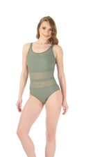 Tulle Green One Piece Swimsuit