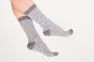 
            
                Load image into Gallery viewer, Striped Patterned Cotton Socks
            
        