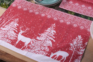 
            
                Load image into Gallery viewer, Christmas Printed Place Mat - Set of 4
            
        