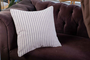 
            
                Load image into Gallery viewer, Pure Linen Striped Cushion Cover
            
        