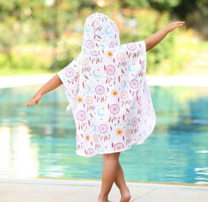 
            
                Load image into Gallery viewer, Baby Muslin Pancho - Moon
            
        