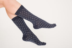 Spotted Patterned Cotton Socks