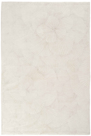Royal Collection Elena Design Cotton Linen Blend Rug - Beige